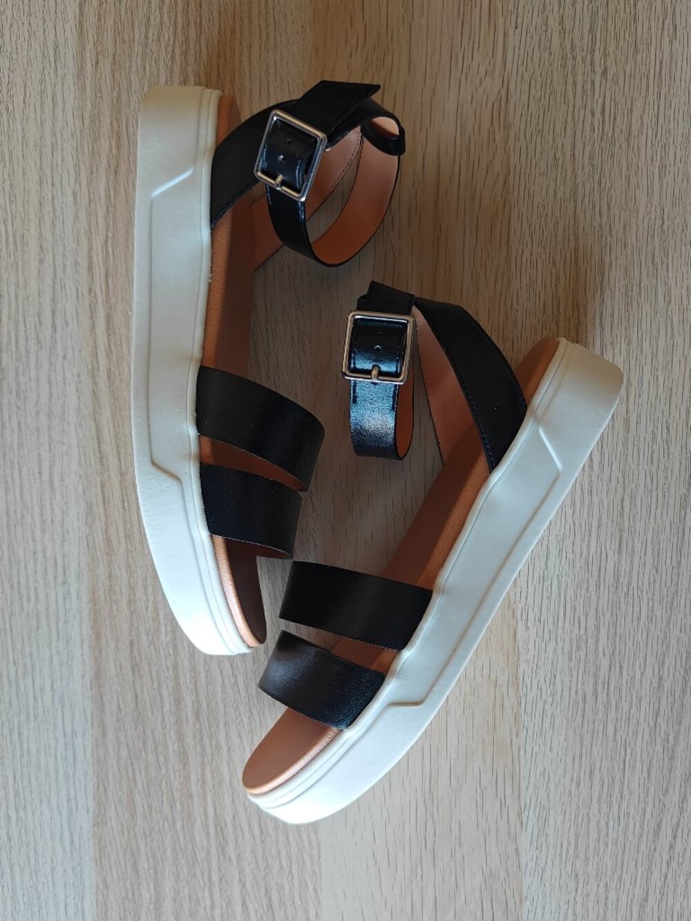 LISA VICKY SPIRIT PLATFORM ANKLE STRAP SANDAL (7M) - Picture 8 of 9